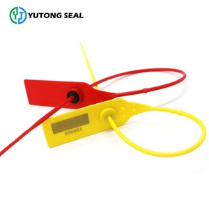 Colorful self locking custom printed security plastic seal YT-PS 107