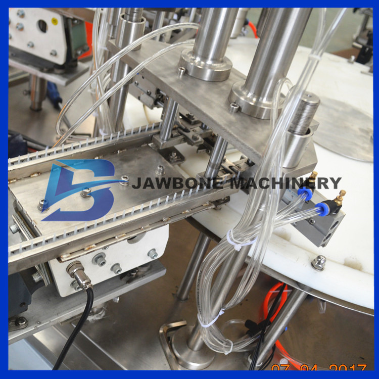 JB-Y2 жидкость заправки электронных сигарет машина, электронная сигарета e бутылка жидкости для электронных сигарет наполнитель ПЭТ бутылка разливочная машина с CE