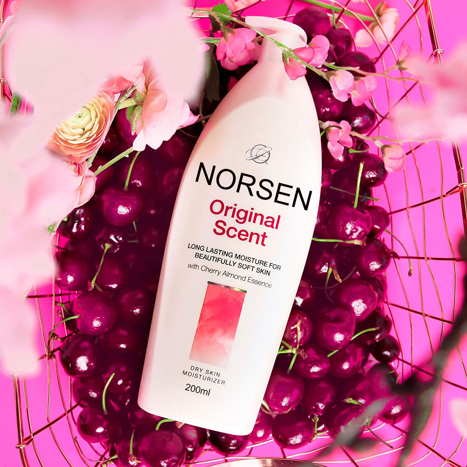 Hot Selling Natural Organic Body Skin Care Whitening Cherry Body Lotion