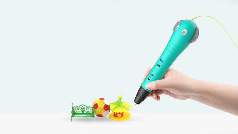 New Hot digital 3d printing pen 3d doodle pen DIY toys with free 1.75mm PLA/ABS filament for Kids and Adults