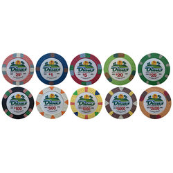 Standard clay poker chips 14g 40mm