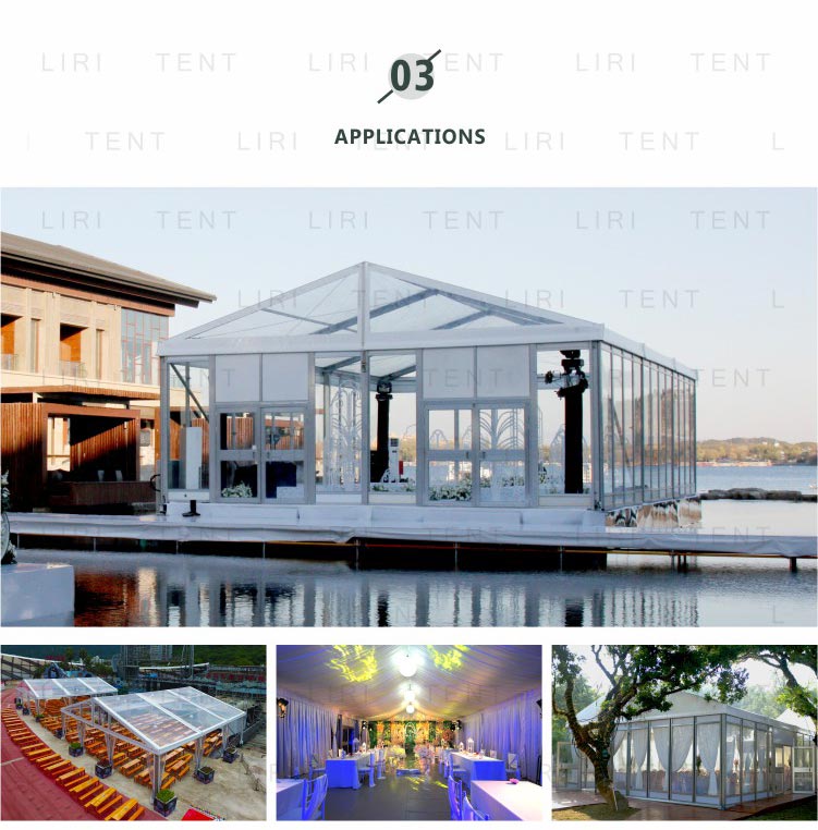 Unique 10x30m White Commercial Marquee Party Canopy Event Tent for Sale
