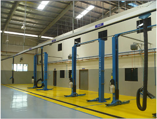 Full set $62000 Senior Complete car workshop design auto maintenance equipment