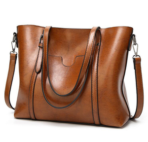 2020 Euro america quality latest fashion big pu leather tote ladies bags women handbags