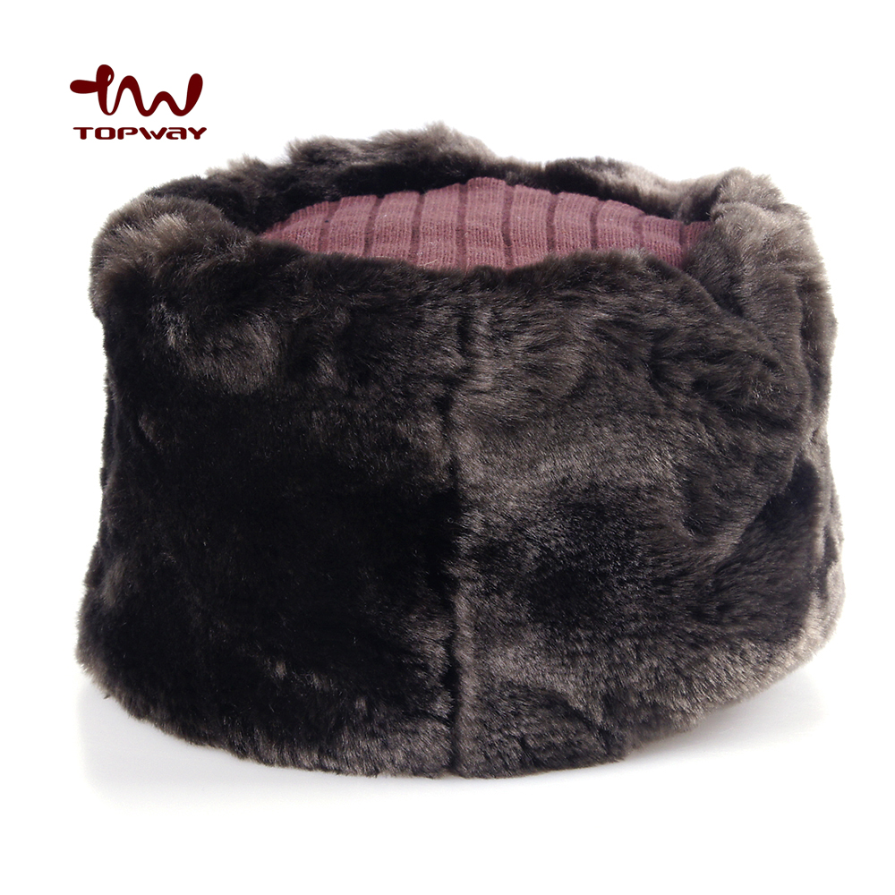 casquette 风格 gorros rusos 自定义标志圆帽檐毛皮
