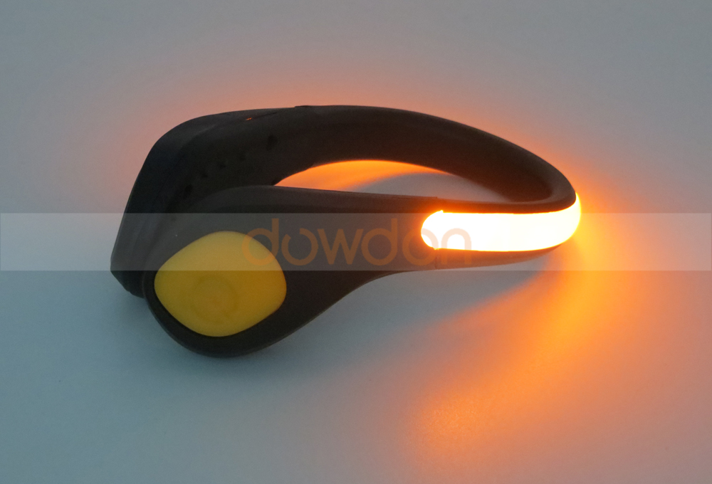Clips LED Lumineux Pour Chaussures - Sécurité Réfléchissante Course De Nuit