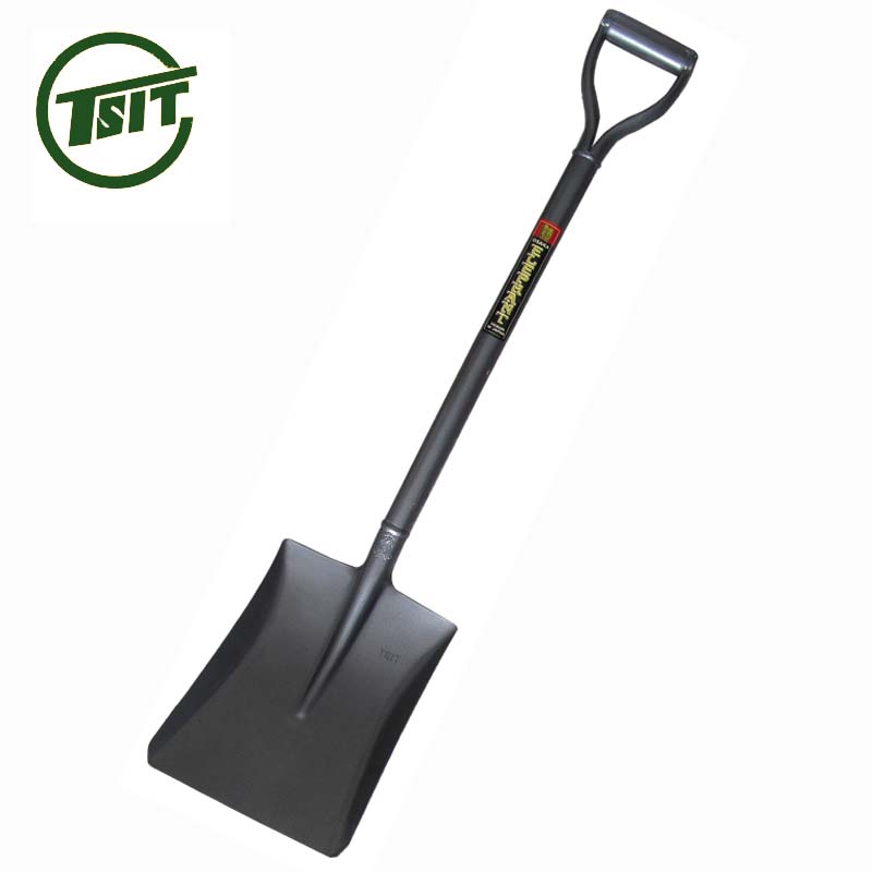 1.5KG S501 steel handle garden farming flat square shovel