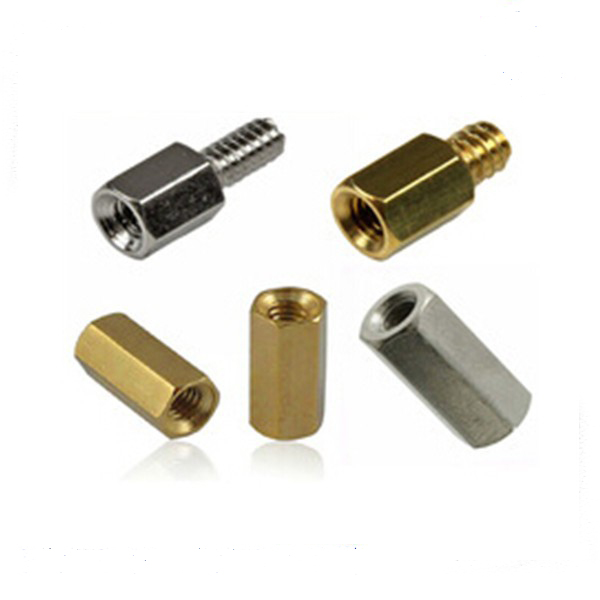 2 Piezas Tuercas De Acoplamiento Tuerca De Barra Larga Tuerca De Acoplamiento Hexagonal M8 X 66 Conector De Varilla Roscada De Separaci/ón Hexagonal De Casquillo Hexagonal