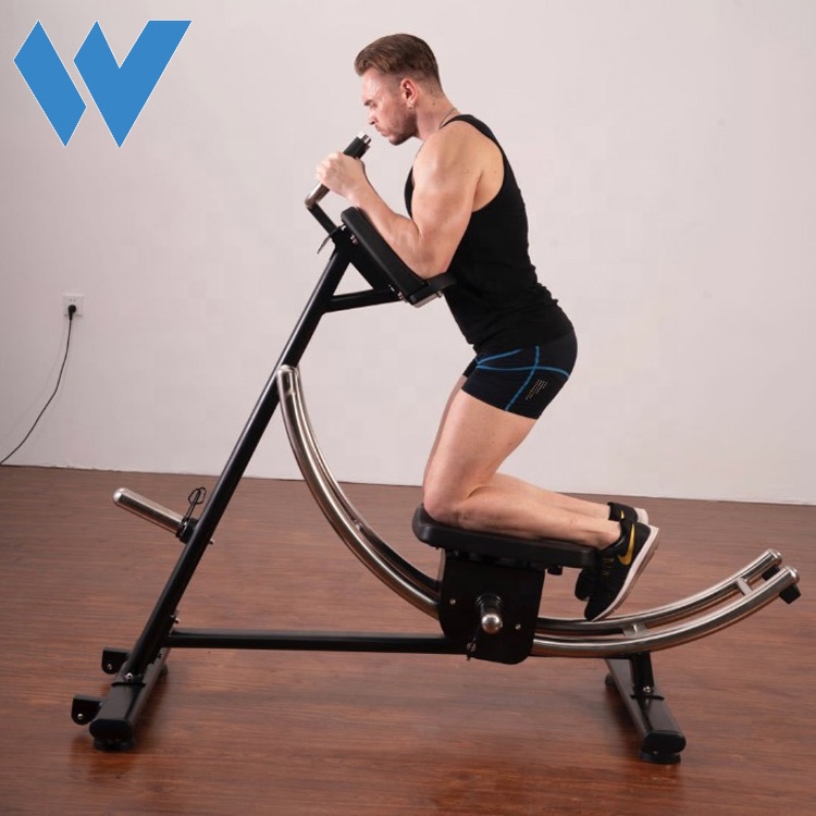 Ab Roller Trainer Crunch sit up Machine
