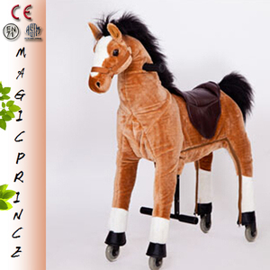 riding horse on wheels