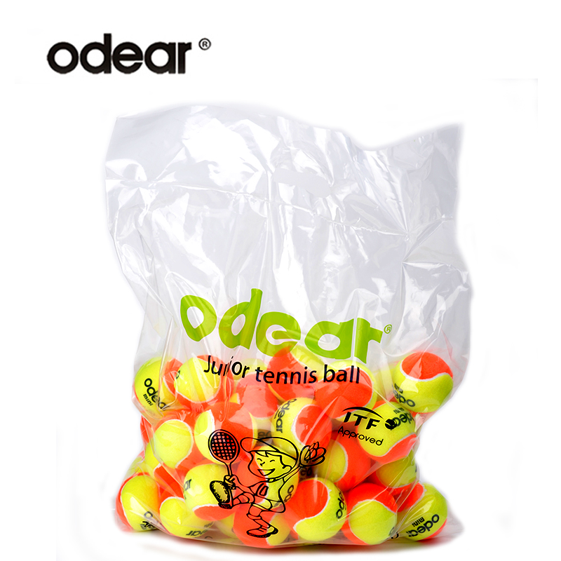 Одобренный ITF мини этап 2 оранжевый точка мягкий пляжный теннис мяч