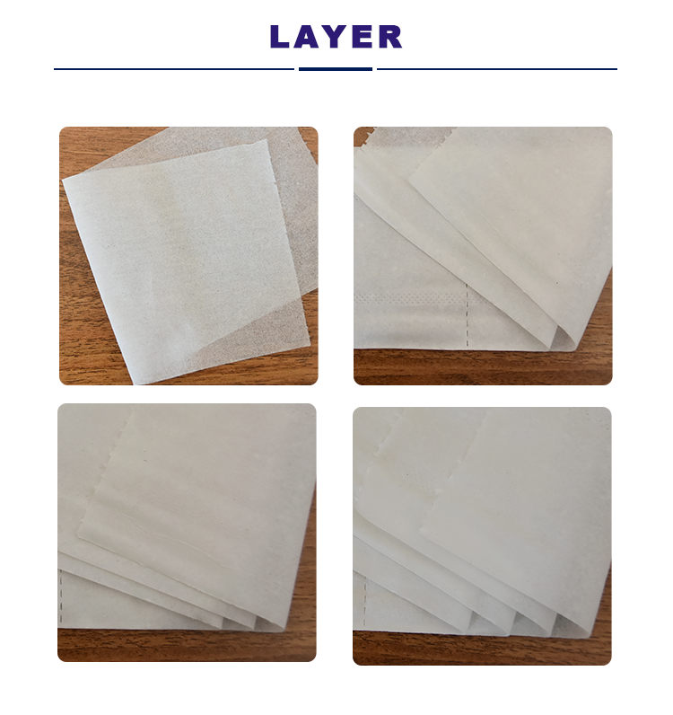 2 Layer Native Wood Pulp Giant Roll High Quality Tissue 8 Volume