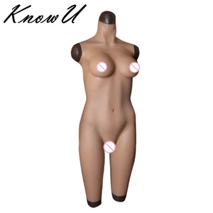 High Quality artificial crossdress silicone body suit