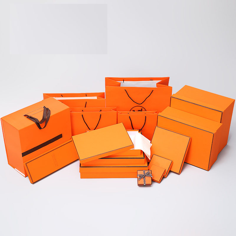 Hot Sale Custom Logo Printed Colored Apparel Clothing Packaging Box