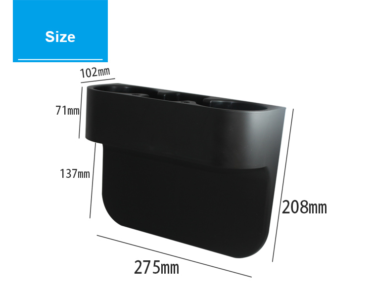 supplies PP  vehicle storage box car storage box console side pocket car seat gap filler organizer