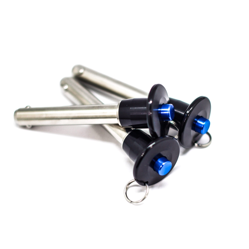 18-8 кнопочный штифт из нержавеющей стали с ручкой, быстросъемный штифт, шариковый фиксирующий штифт