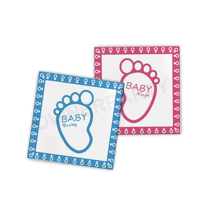 Atacado Decoração do Género Revela Fontes da Festa de Aniversário Fontes Do Partido Do Evento