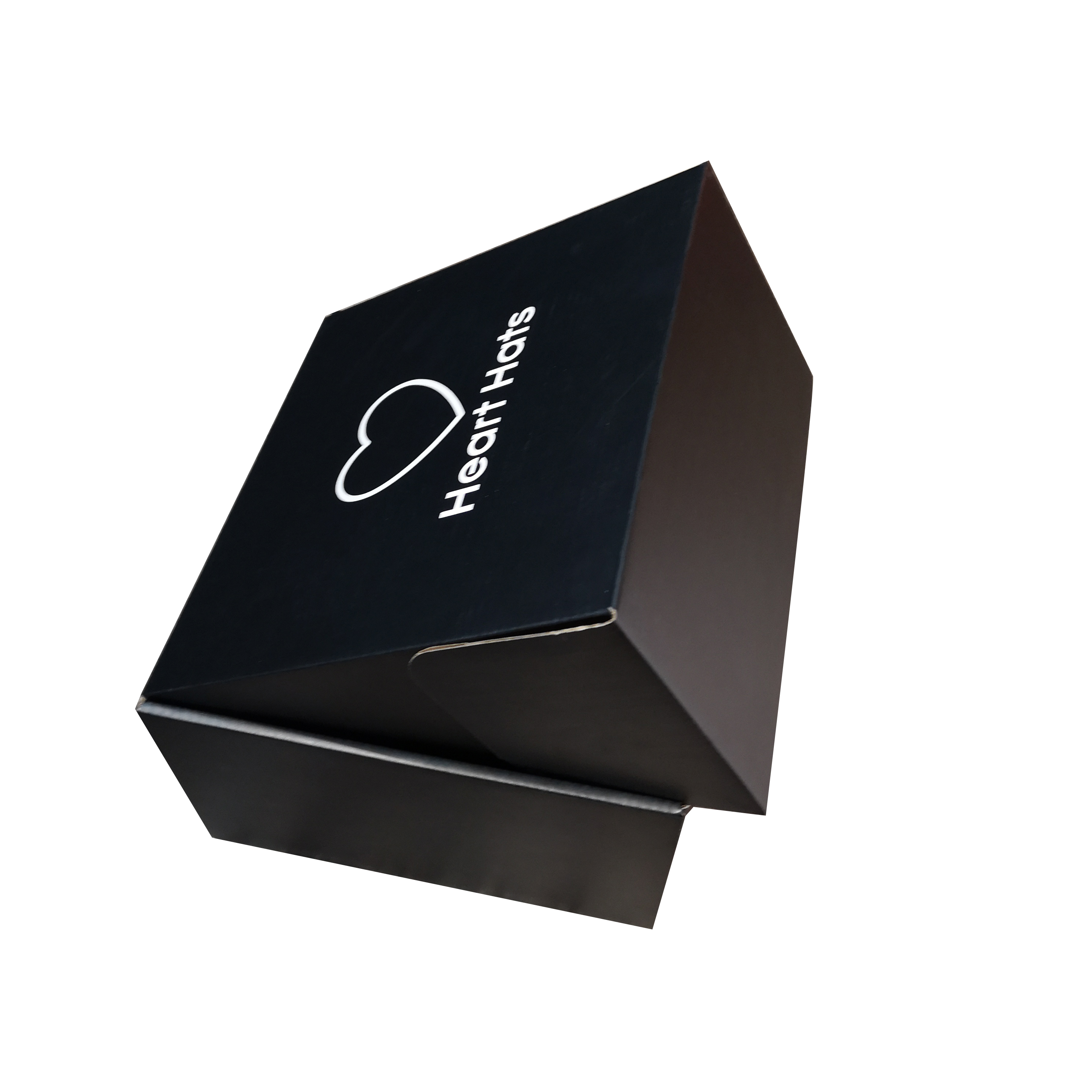 Высокое качество простые матовые черные eyeslash Косметика Макияж гофрированный картон почтовый ящик