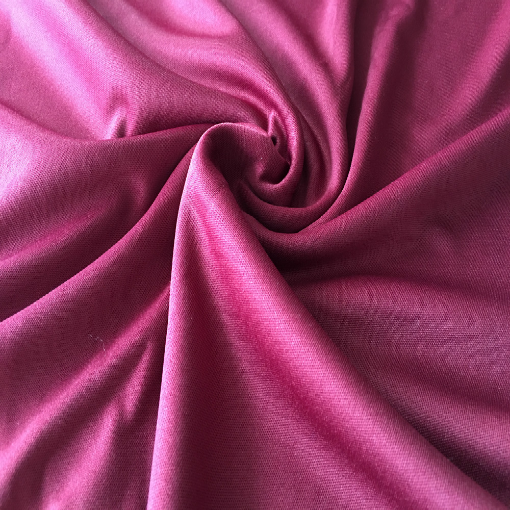 Dazzled 100% polyester double knitted interlock fabric for school students uniform