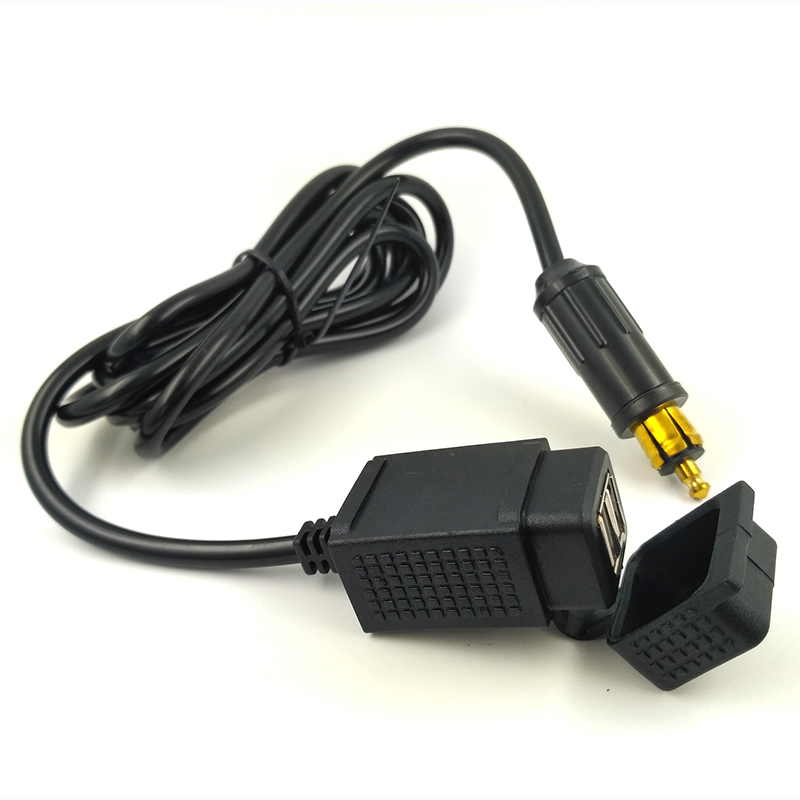 Motorcycle Powerlet For BMW Hella 12 Volt German Outlet Socket Plug European