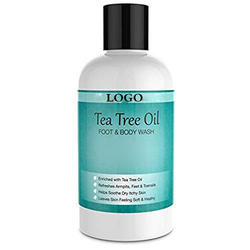 OEM/ODM  tea tree oil shower gel  Antibacterial nourishing whitening body wash