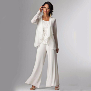petite mother of bride pant suits