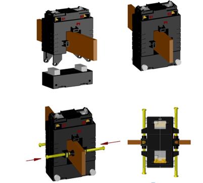DP-816 ct 40005a split core current transformers