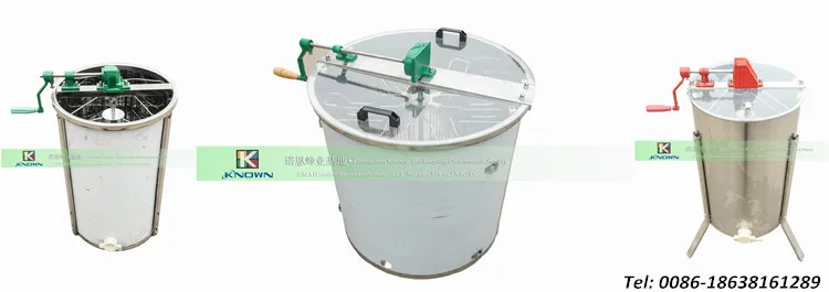 6 frames electric centrifuge for honey