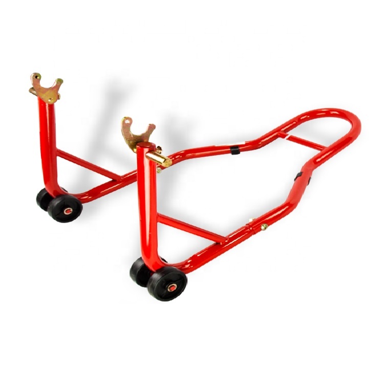 Задняя Передняя мотоциклетная Подставка-красный