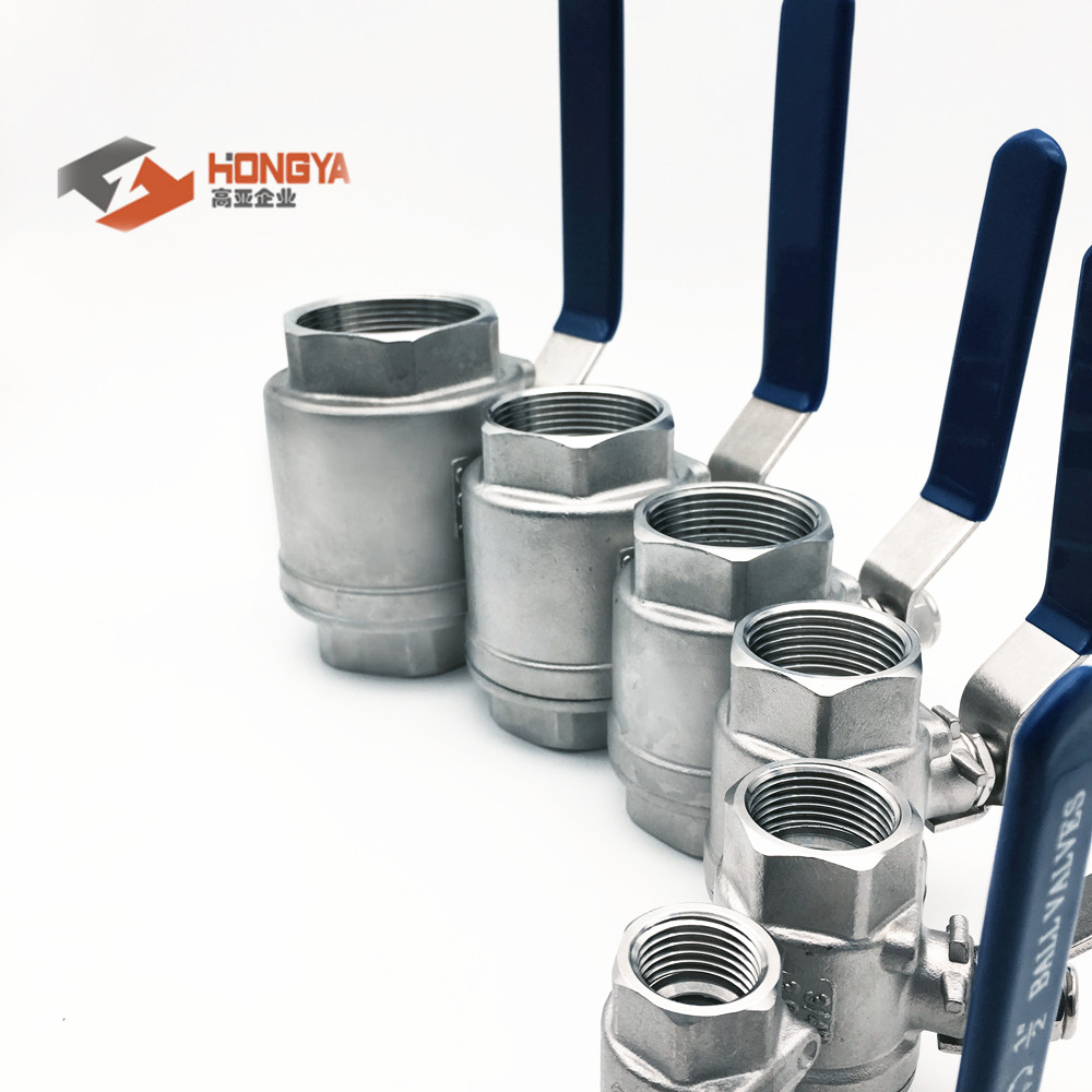 BSP внутренняя резьба из нержавеющей стали 2PC ball vcalve