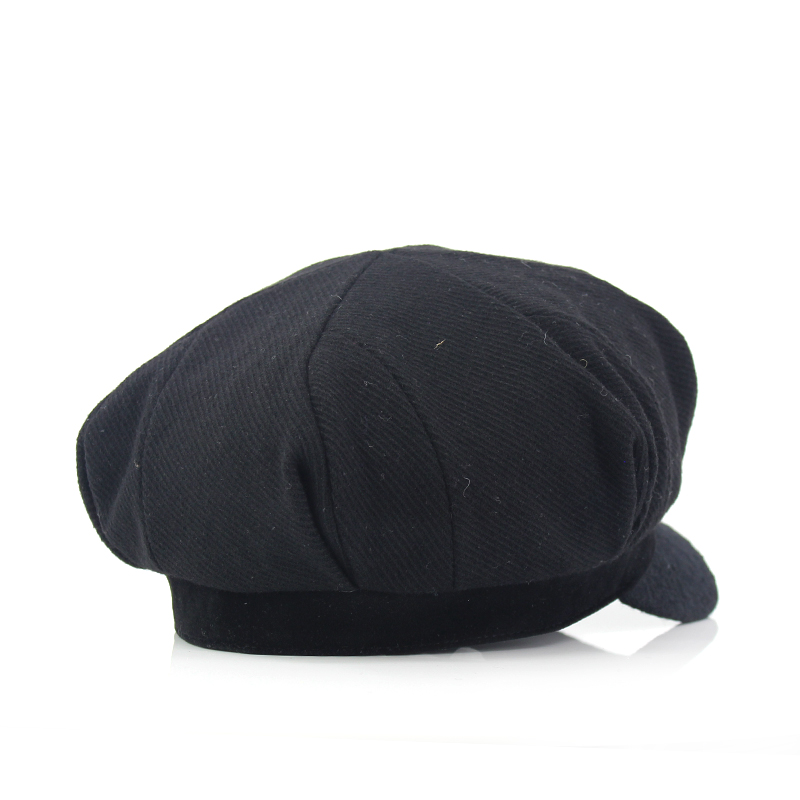 suede flat cap