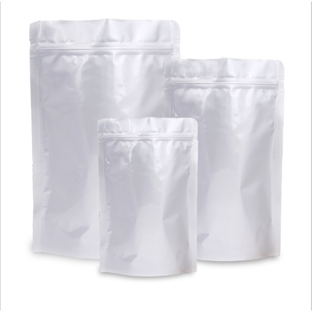 Mylar Pure Aluminum Foil Ziplock Bag 0.2mm Resealable Food Grade Pouch 12 Sizes