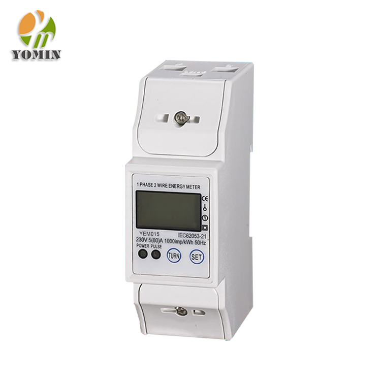 NEW Type Single Phase Modbus 100A Energy Meter Smart Electric Meters