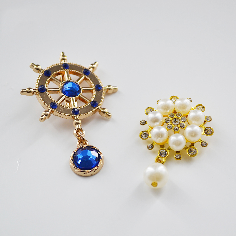 Cameo Broche de Pino de fantasia Mais Recente DIY Projetado Pérola Do Taiti