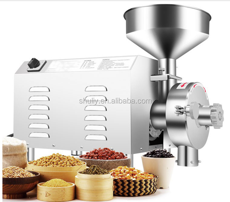 用于粮食糖盐香料/无心磨床的小型实验室针磨机粉碎机