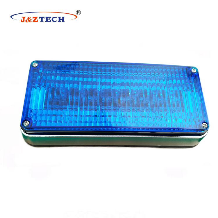Venta caliente 7x3 pulgadas advertencia estroboscópica ambulancia techo LED luz lateral