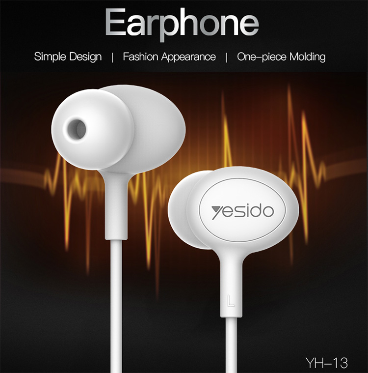 Simple Design 3.5Mm Wired In-Ear Stereo Earphones Best Quality Mobile Phone Sports Earphone