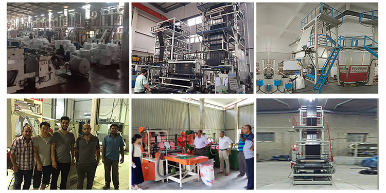 Precio de la maquina extrusora de pelicula soplada de plastico PE HDPE LDPE