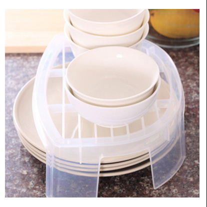 Кухонный шкаф блюдо сушилка/пластиковый держатель для тарелок
