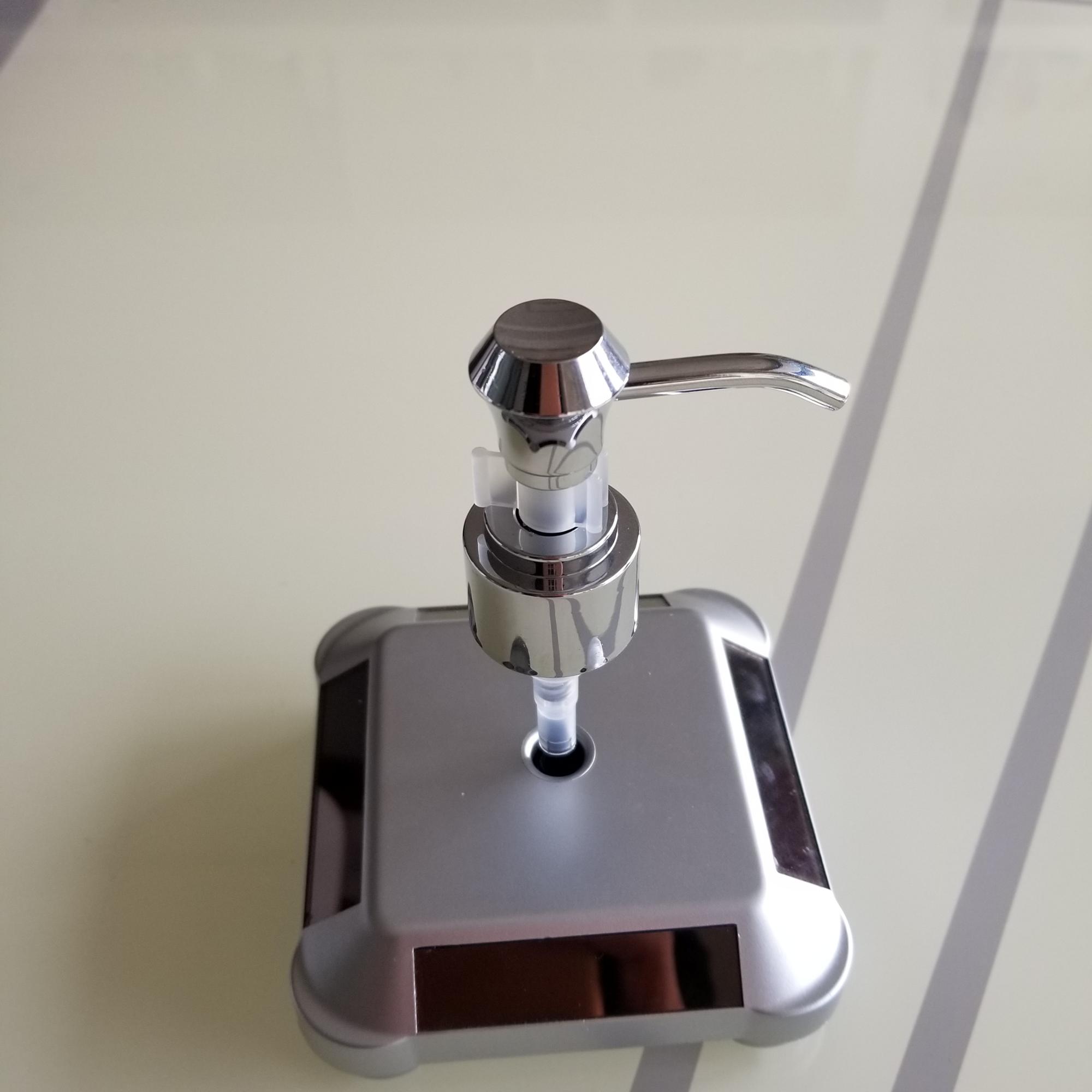 螺丝瓶盖钻石顶盖塑料手洗液体肥皂泵玻璃泵供浴室使用