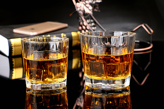Haonai classical whiskey glass tumbler glass whiskey cup glass tumbler