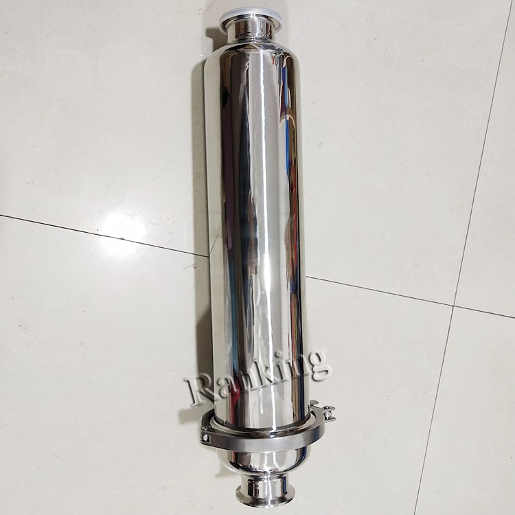 Abrazadera De Acero Inoxidable Sanitario 2in 316 Filtro de Malla de 100 fábrica en línea recta