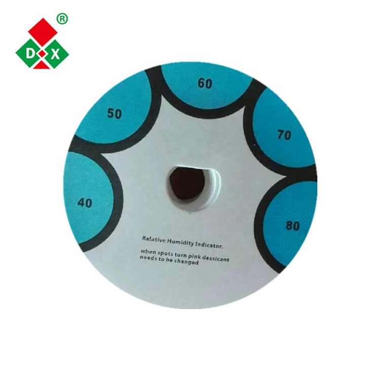 Water Color Change Stickers - Humidity Indicator Plugs Card