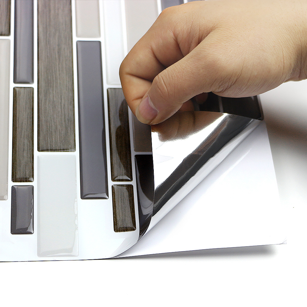 Premium Anti Mold Peel and Stick Wall Tile in Como Mare