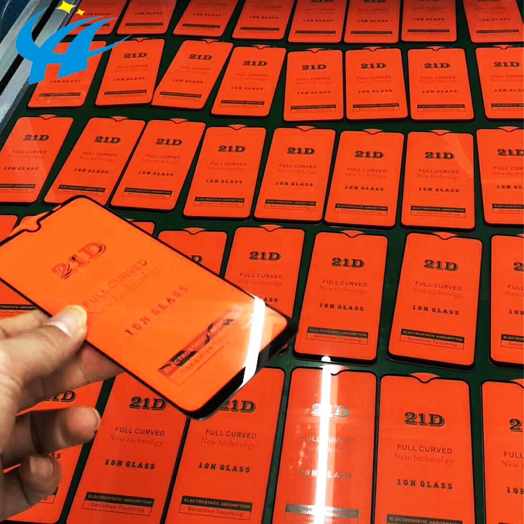 Лидер продаж, закаленное стекло 9H HD 21D с полной проклейкой для мобильного телефона, Защита экрана для iPhone 6 7 8 Plus X XS XR 11 12 mini Pro Max