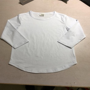 Custom printed long sleeve kids t shirt autumn winter children wear wholesale baby boys clothes fashion t shirts