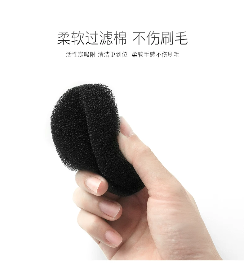 Convenient Powder Brush Cleansing Clean Tool Makeup Brush Cleaner Color Switch