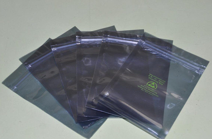 Printed Anti-Static LDPE Foil ESD Anti Static Shielding Antistatic Moisture Barrier ESD Antistatic Bag