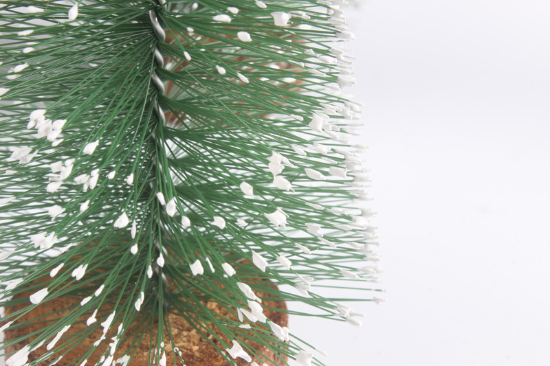 Customizable romantic holiday gift pine needle desktop white point Christmas tree