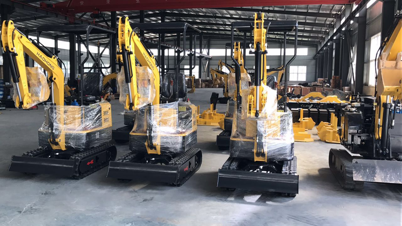 Factory Price HH10 1ton mini excavator 8.6kw mini digger for sale